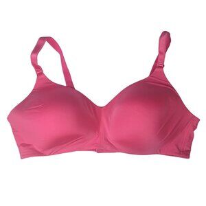 Torrid Curve Dream Wire Free Bra Pink 40D Full Coverage Adj Strap Seamless